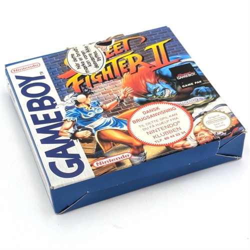 Street Fighter II - Komplet I Kasse - (GPS) - Gameboy Original (B Grade) (Genbrug)
